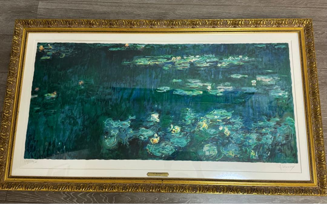 クロード・モネ Claude Monet 緑の反映 (睡蓮リトグラフ)あずま工芸 睡蓮 | クロード・モネ | 収蔵品詳細 | 作品を知る | 東京富士美術館