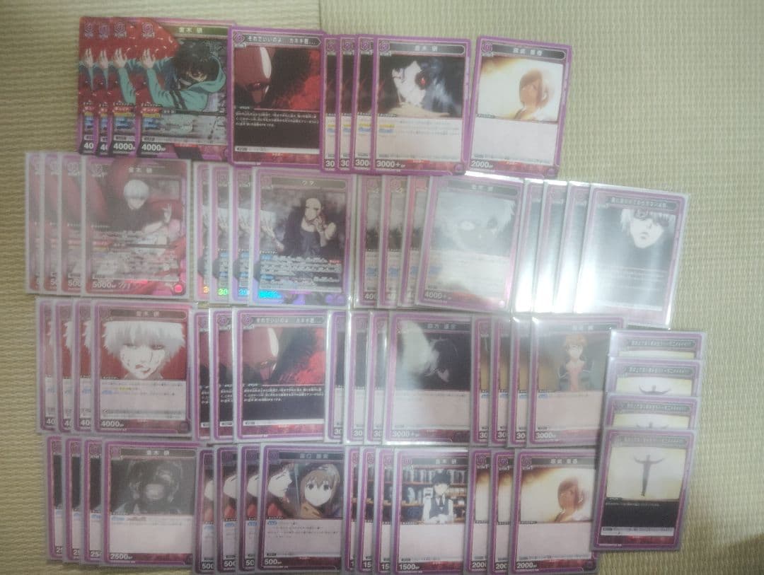 ユニアリ　東京喰種　東京グール　金木研　ウタ　デッキ TORECARDSコラボ】「東京喰種トーキョーグール」シリーズ：【黄】真戸