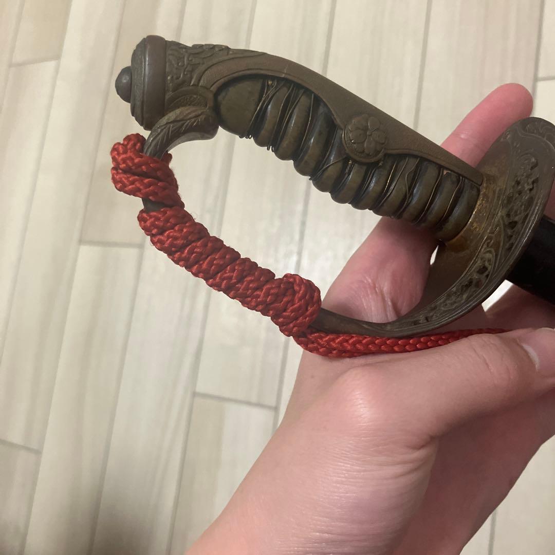 指揮刀 明治時代警察官仕様 サーベル 模擬刀［鉄製刀身、鉄製鞘