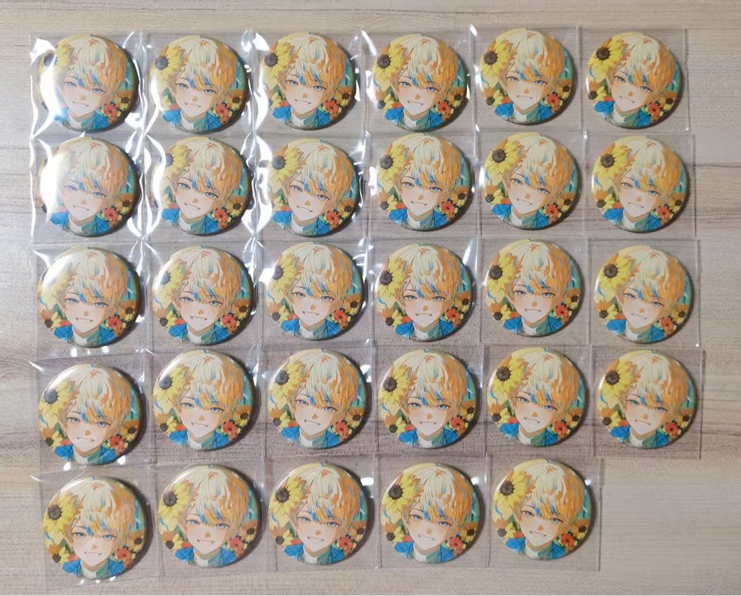 にじさんじ　緋八マナ　誕生日　2024　缶バッジ　チェキ