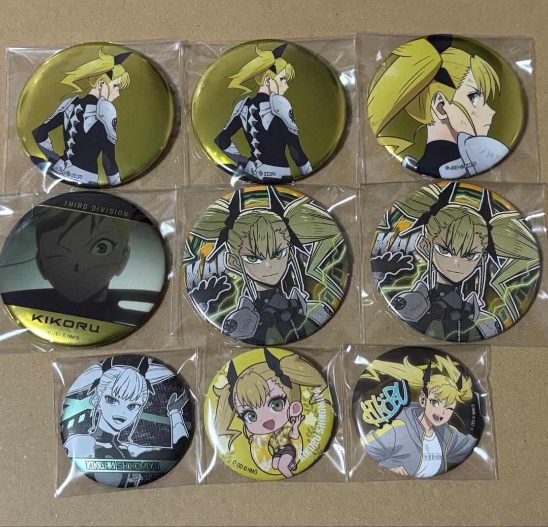 怪獣8号 四ノ宮キコル 缶バッジ まとめ売り - メルカリ