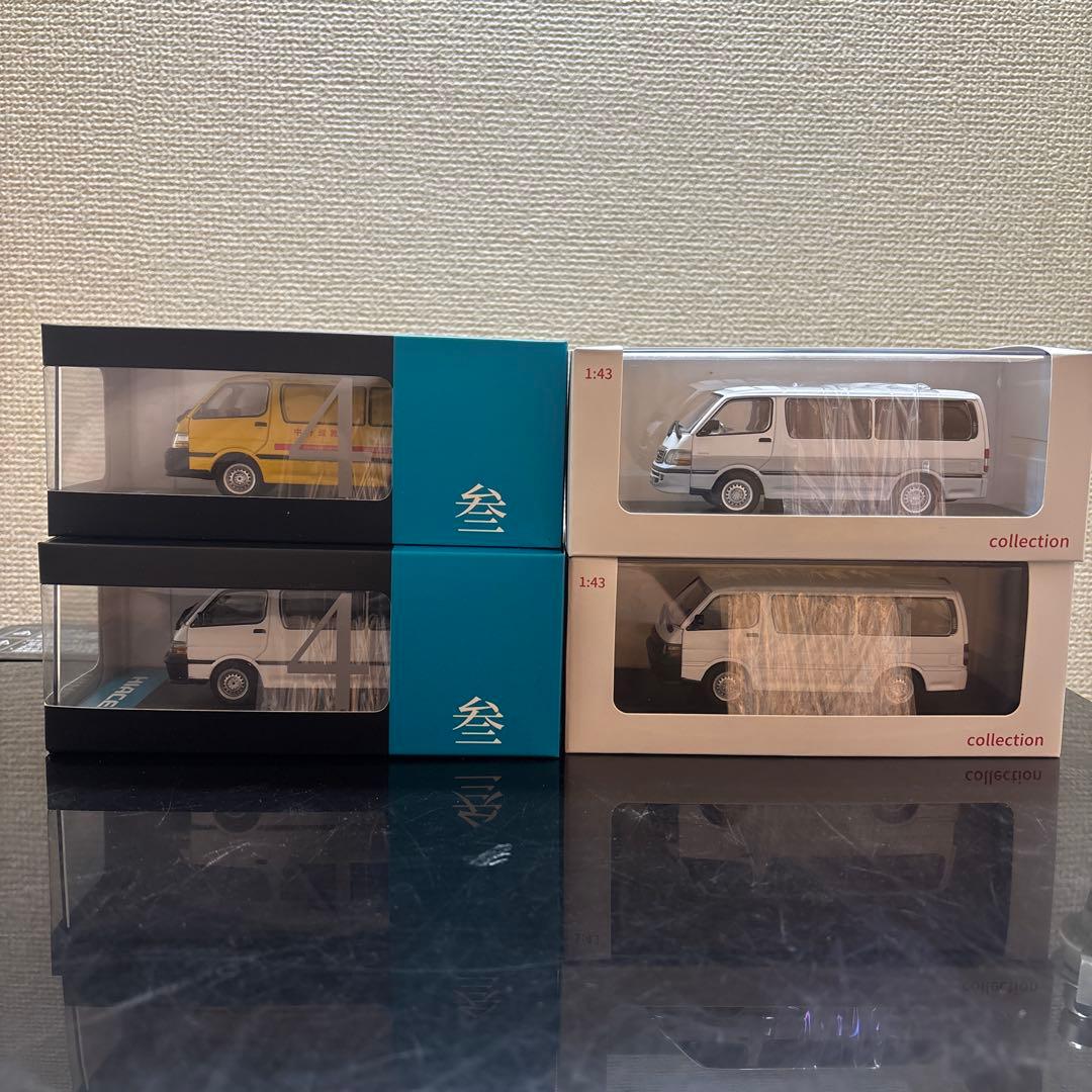 【即発送・値下げ可能】MC SUNYORK 1/43 ハイエース 4点セット 楽天市場】ターマック ミニカー ハイエースの通販