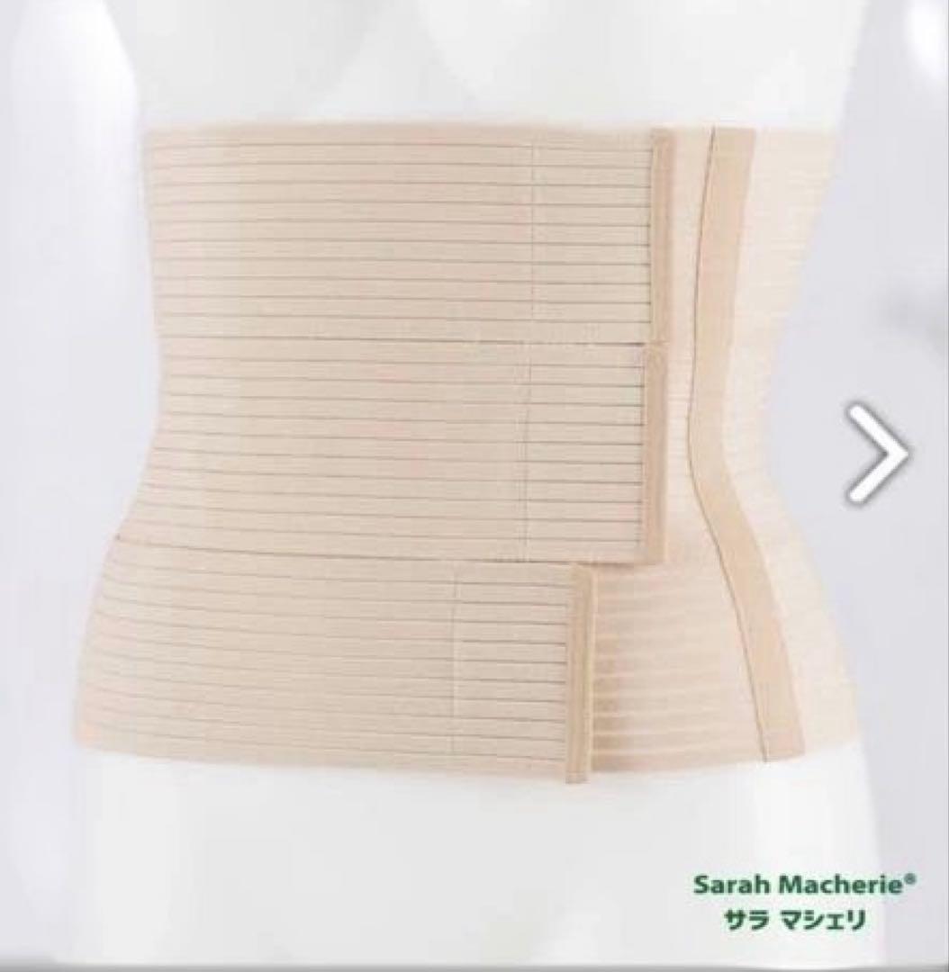 サラマシェリ ウエスト3本バンド 圧迫サポート ベージュ 日本製 フリーサイズ 新商品：ウエスト3本バンド、ウエスト4本バンド | 医療用圧迫着 サラ