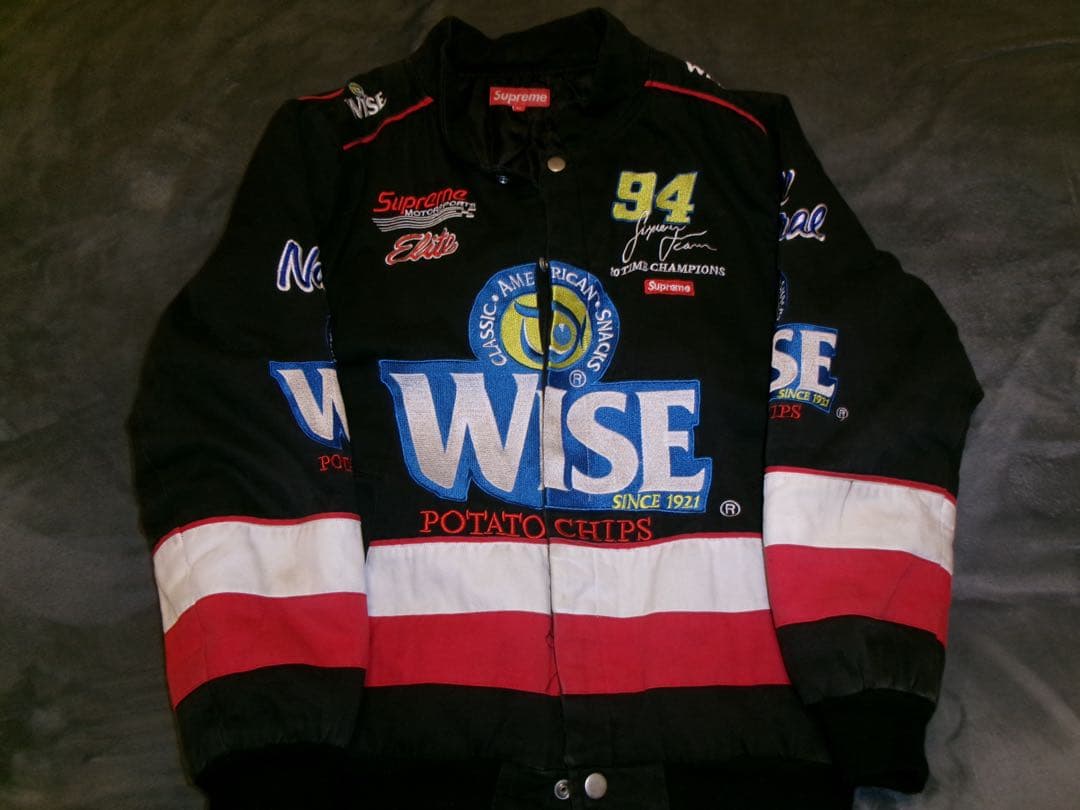 【XL】Supreme WISE レーシングジャケット