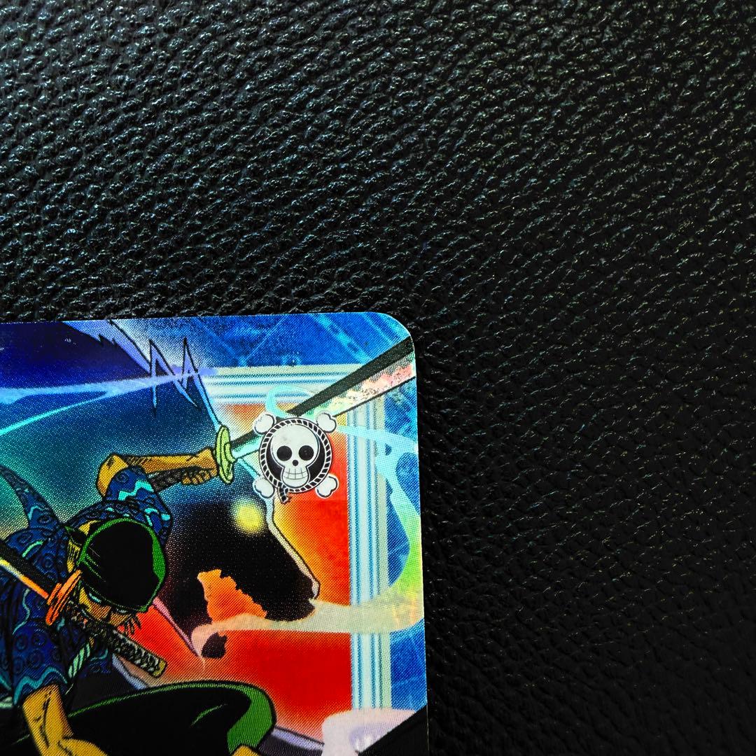 ワンピースカード 旧 S42 ゾロ 刀狼流し - メルカリ