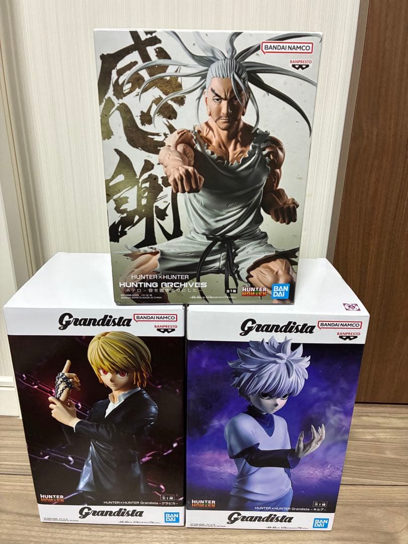 HUNTER×HUNTER Grandista キルア クラピカ ネテロセット - メルカリ