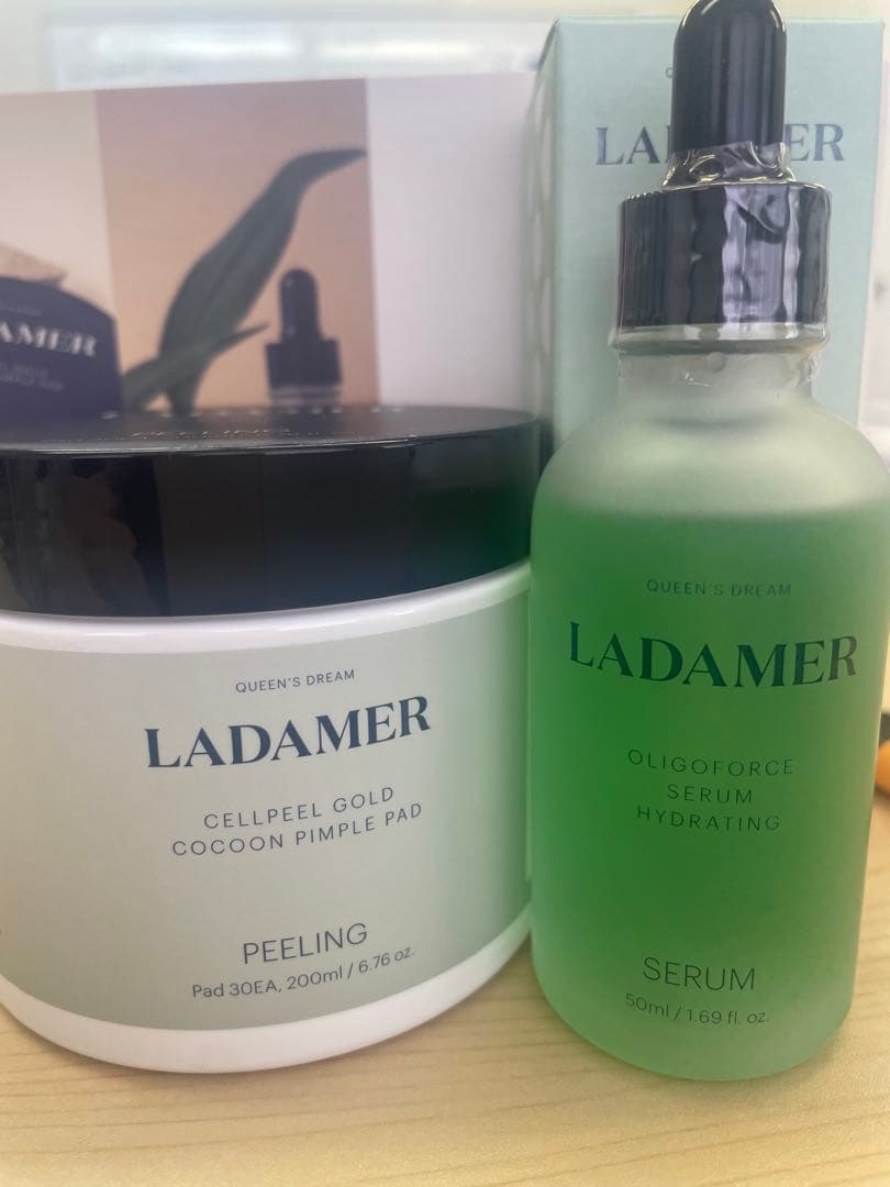 〔セット販売〕ラダメール セラム 50ml・ピーリング ピンプルパッド30枚入