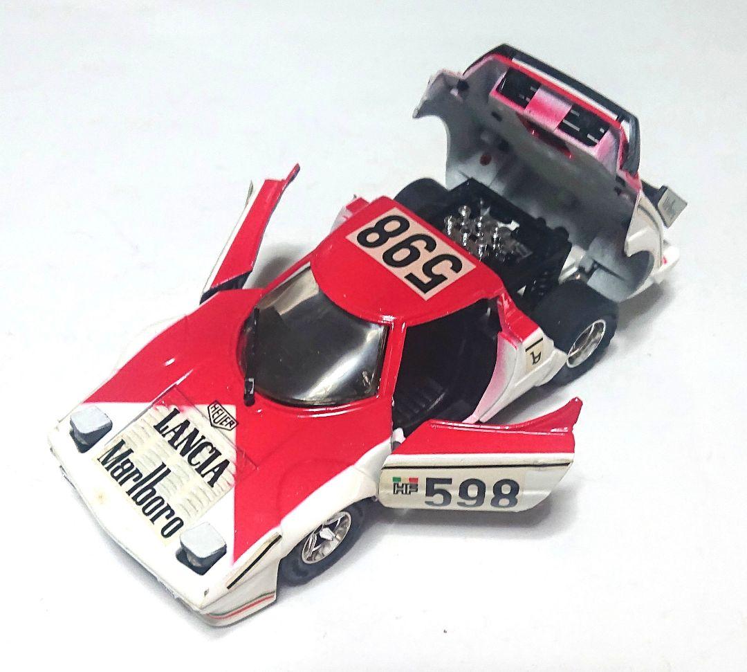 永大グリップ 1/28 ランチアストラトス 希少車体中型ミニカー 当時物