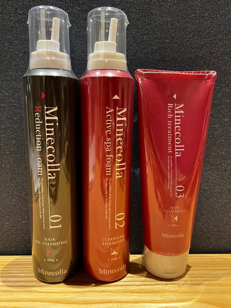 Minecolla ヘアケアセット（計3点）