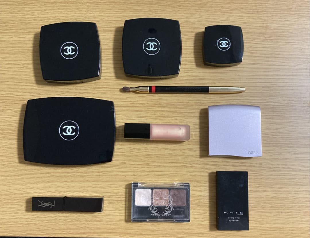 シャネル CHANELコスメセット　ファンデ・アイシャドウ他計10点 シャネル2025年春コスメ「パステルカラー」のアイシャドウ＆サテン質感