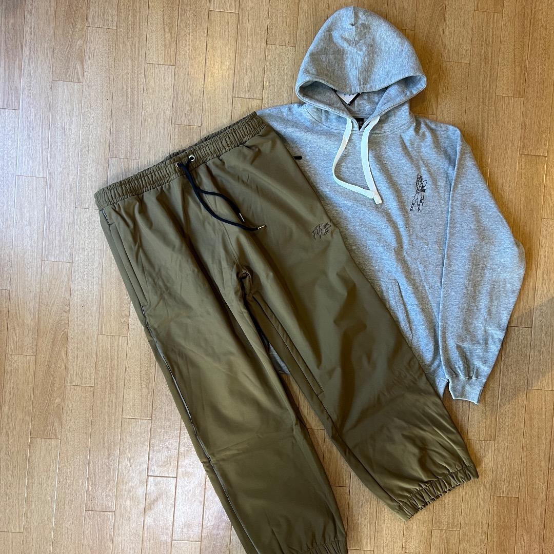 Fyve ファイブ スノーボードウェア パンツ&スウェットパーカー 新品 グレー