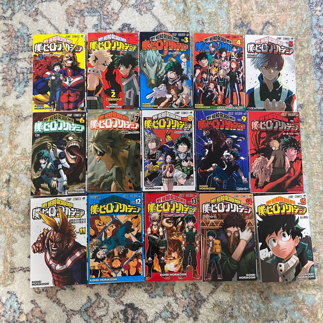 僕のヒーローアカデミア ヒロアカ 漫画 全巻セット - メルカリ