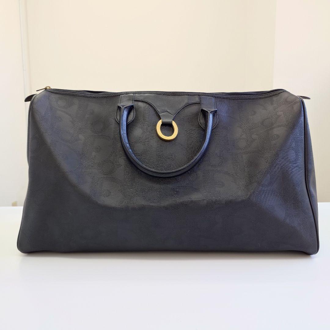 Dior ボストンバッグ トロッター ゴールド金具 トラベル ヴィンテージ