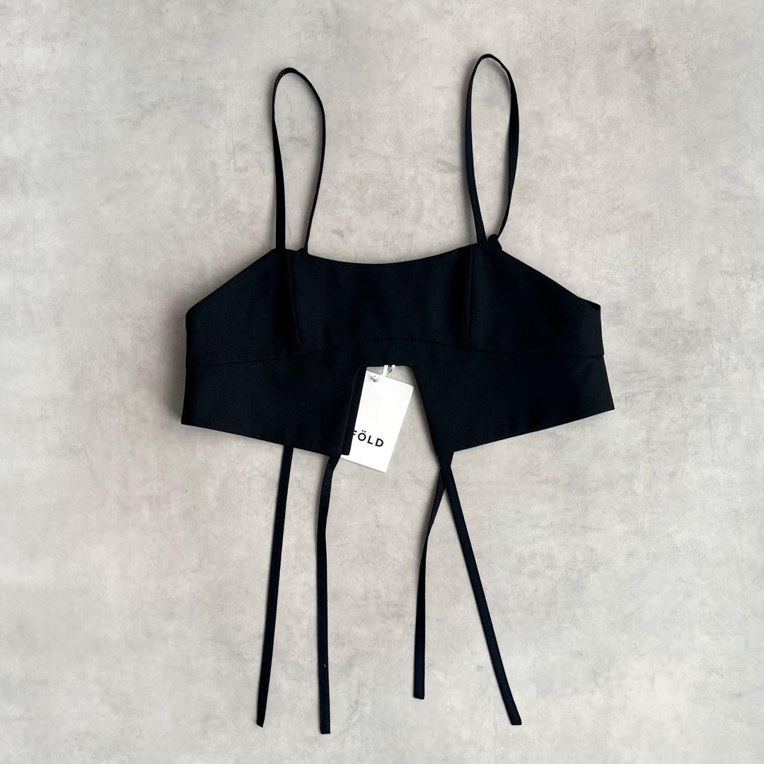 新品　ENFOLD CAMISOLE PARTS ブラック　キャミソールパーツ