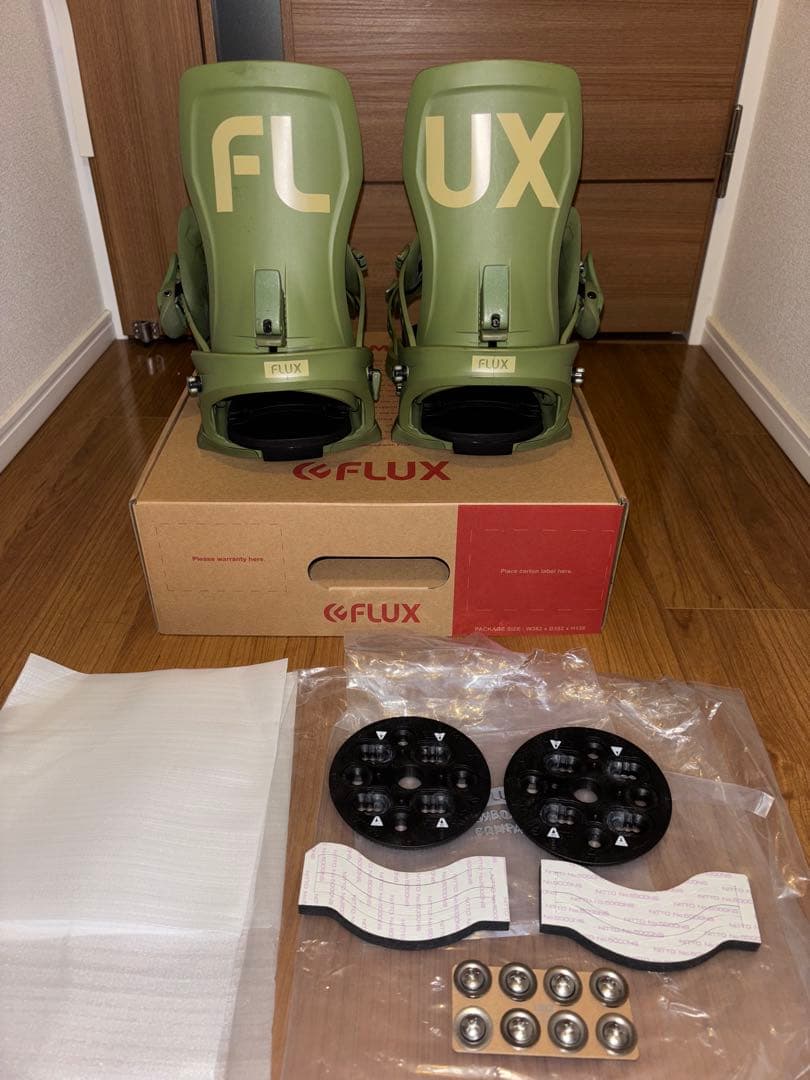 24-25 FLUX ビンディング XF サイズM オリーブグリーン