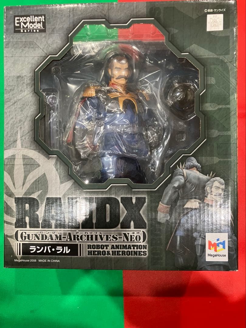 RAHDX ランバ・ラル フィギュア 未開封 G.A.NEO 機動戦士ガンダム ランバ・ラル[再販]｜商品情報｜メガホビ