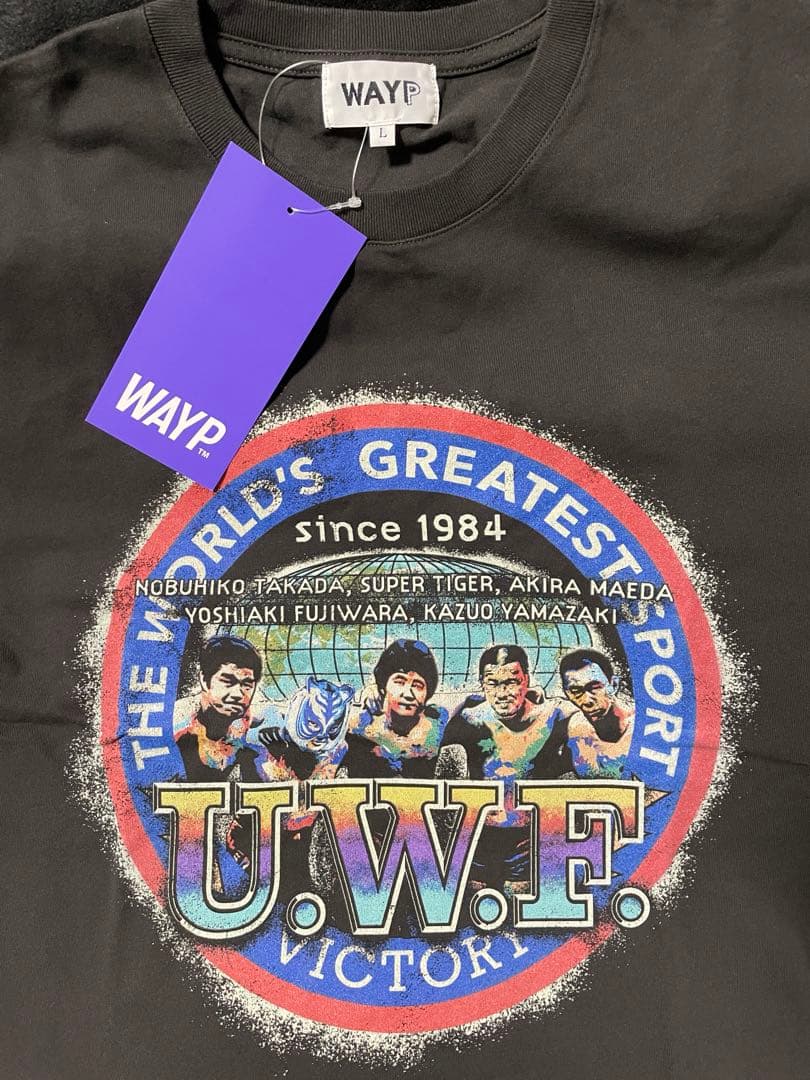 UWF40周年記念 無限大記念日” 限定Tシャツ WAYP プロレス