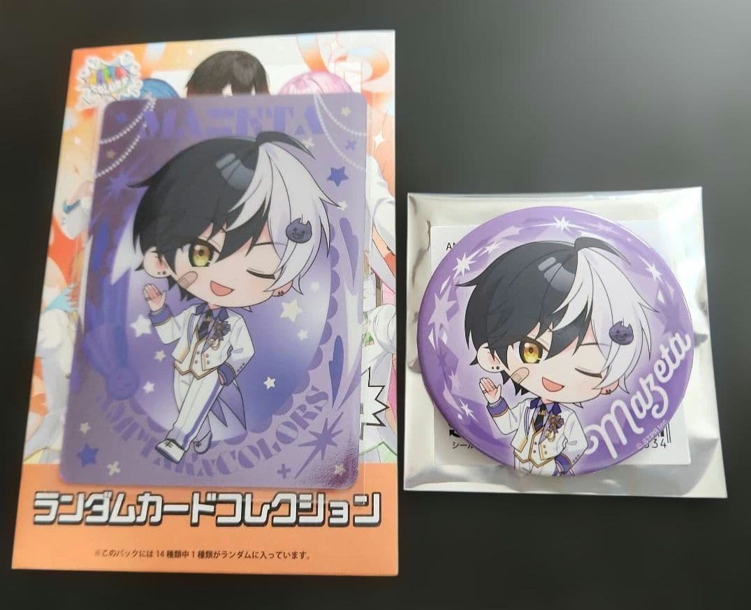 AMPTAKxCOLORS まぜ太 缶バッジ コレカ 3周年 - メルカリ