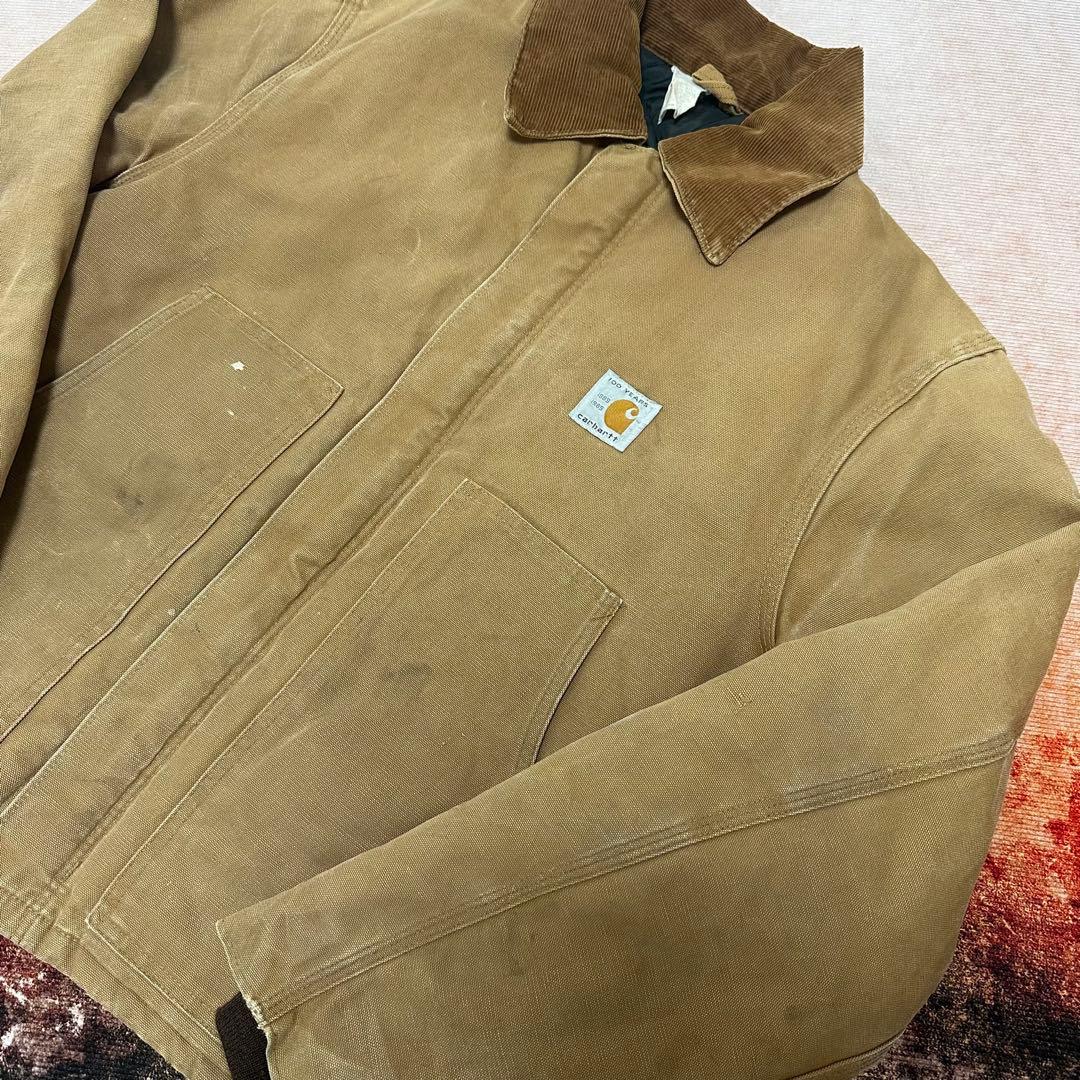 100周年記念 Carhartt トラディショナルジャケット JQ186 - メルカリ