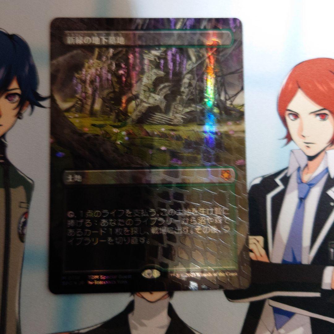 新緑の地下墓地　ドラゴンスケイルFoil 買取：【ドラゴンスケイル・Foil】(118)□ボーダーレス□《新緑の地下