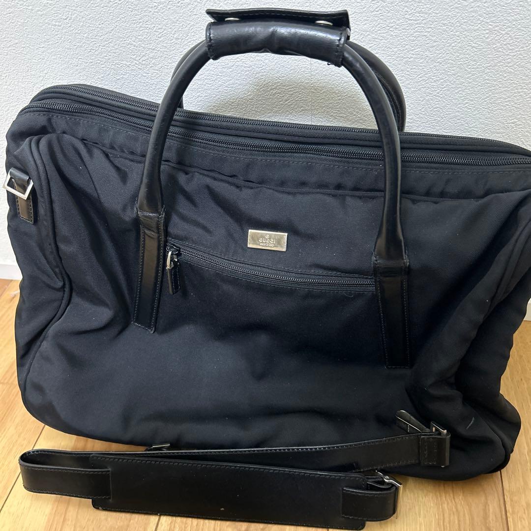 gucci グッチ　2way　　ボストンバック　トラベルバック