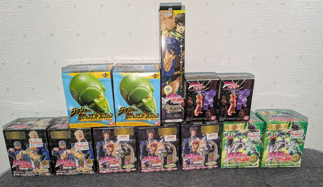 【未開封】ジョジョ食玩、12個まとめ売り