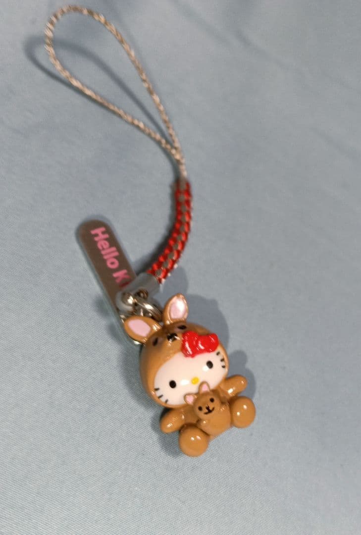 海外限定 オーストラリア ご当地キティ 根付 カンガルーキティ 2010年