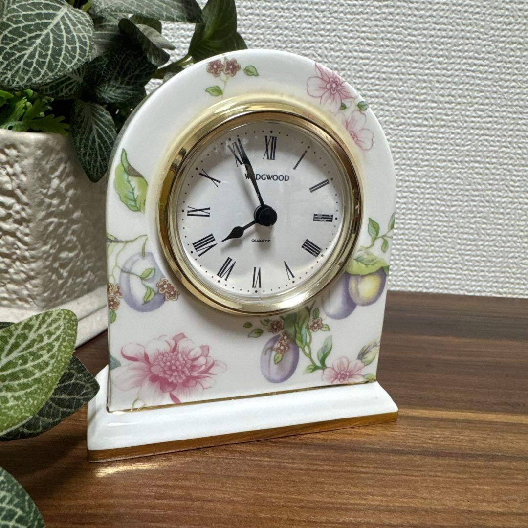価格変更　 ウェッジウッド スウィートプラム置き時計 スウィート プラム オーバルディッシュ|WEDGWOOD公式オンラインストア