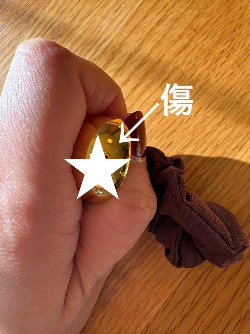 LETICIA＞エッグ ナイロン シュシュ - メルカリ