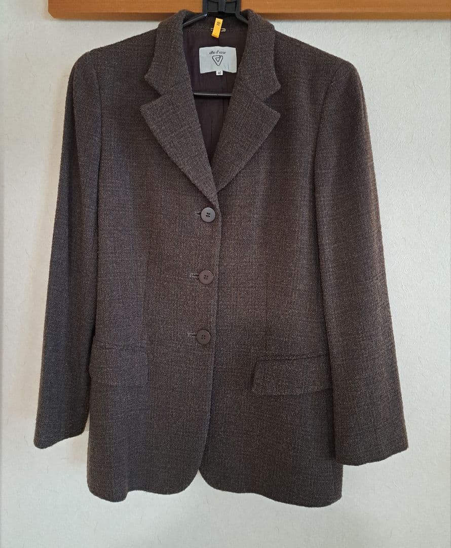 Ville d'azur(ビルダジュール)ジャケット40/クリーニング済み - メルカリ