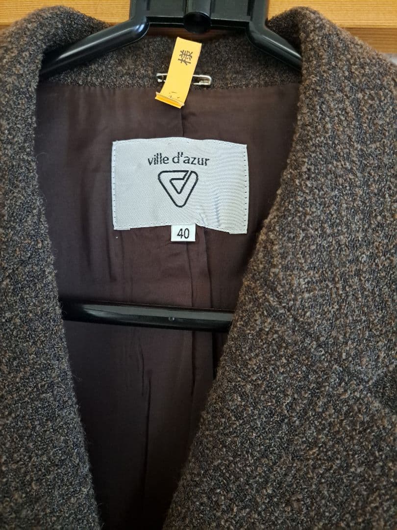 Ville d'azur(ビルダジュール)ジャケット40/クリーニング済み - メルカリ