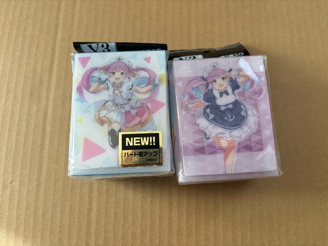 ホロライブ 湊あくあ デッキホルダー　セット Amazon | ブシロードデッキホルダーコレクションV2 Vol.1257 ホロ