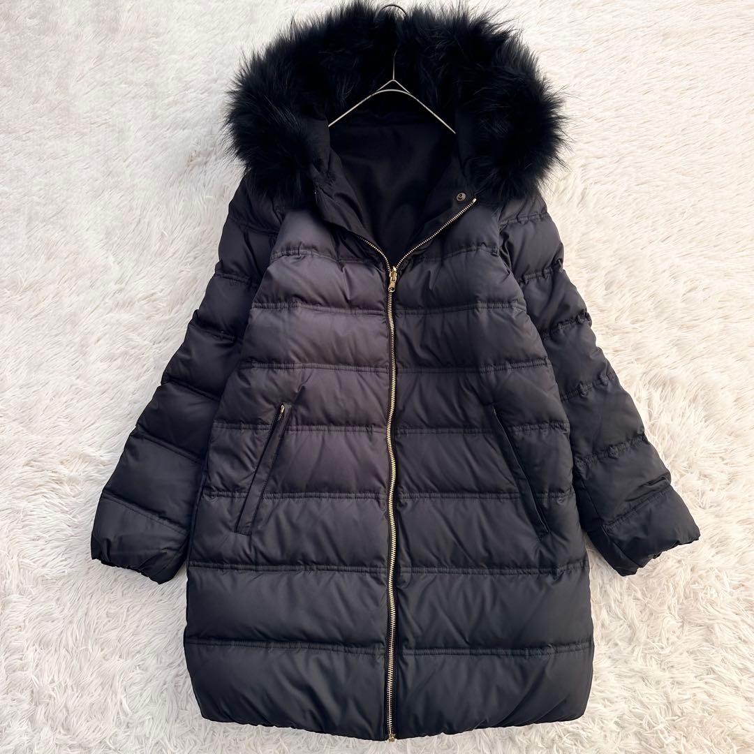 ドゥーズィエムクラス リバーシブルダウンジャケット 2way ラクーン