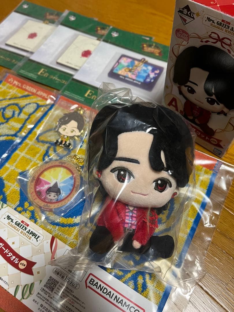 Mrs. GREEN APPLE 一番くじ A賞 ぬいぐるみマスコット　大森元貴