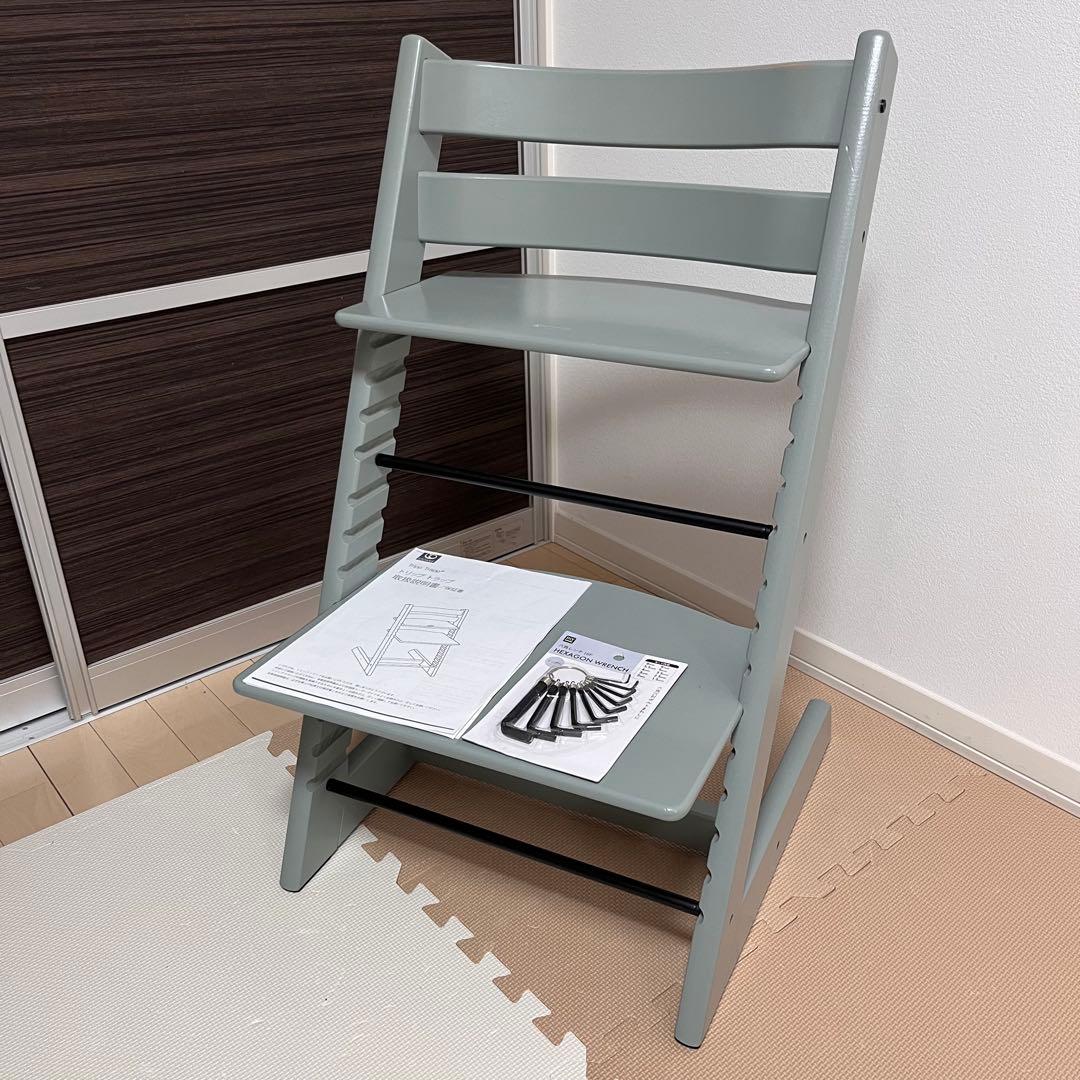 新型【正規品】No4　ストッケトリップトラップ グレイシアグリーン 楽天市場】【正規品】 ストッケ トリップトラップ ベビーセット