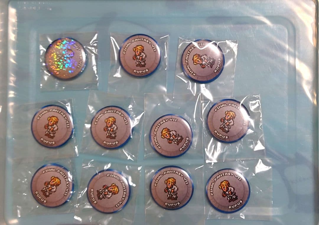 FFRK ピンバッジコレクション　ルーファウスホロ＋ノーマルセット　FF7 FFRK ピンバッジコレクション ルーファウスホロ＋ノーマルセット FF7