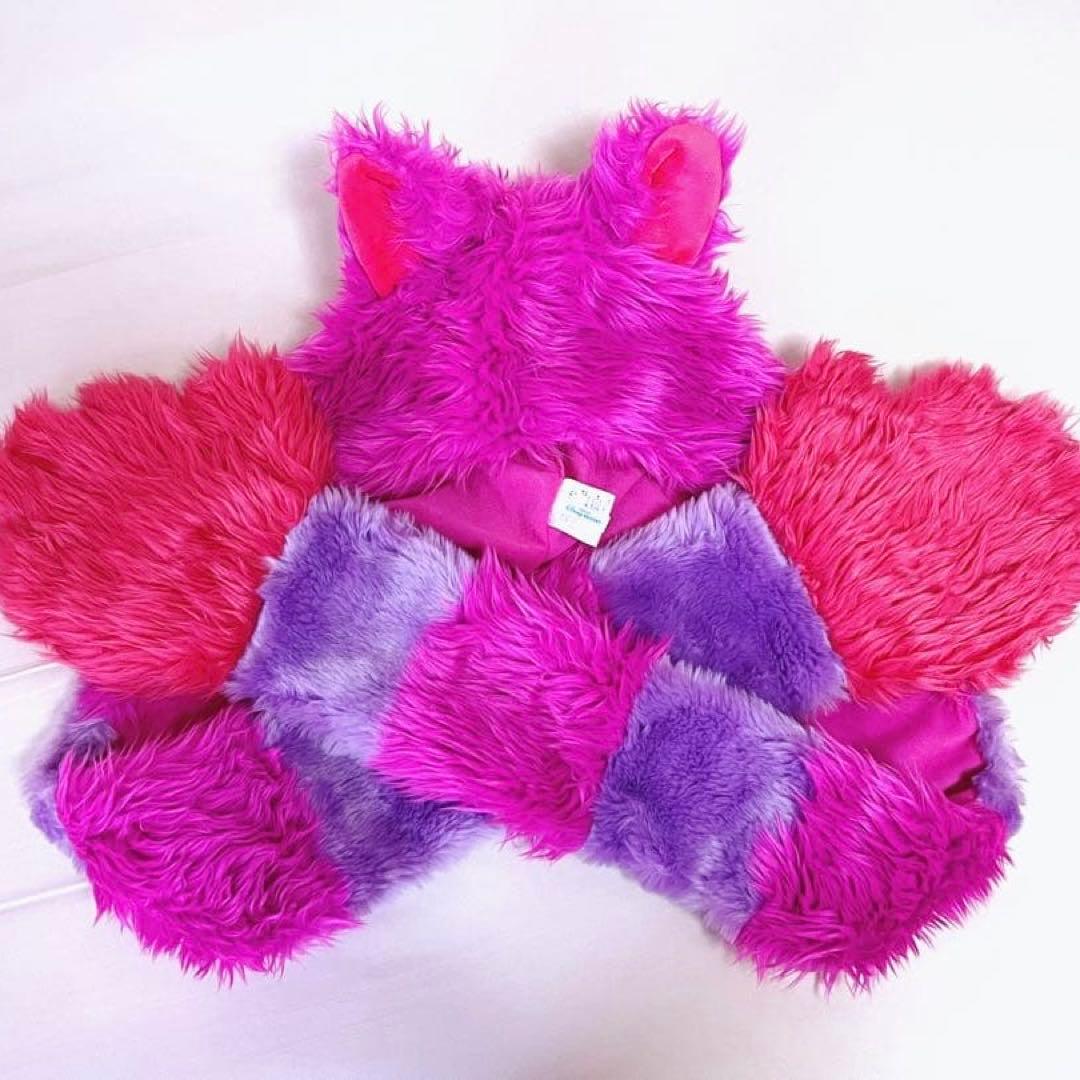 ディズニー　チェシャ猫マフラーファンキャップ