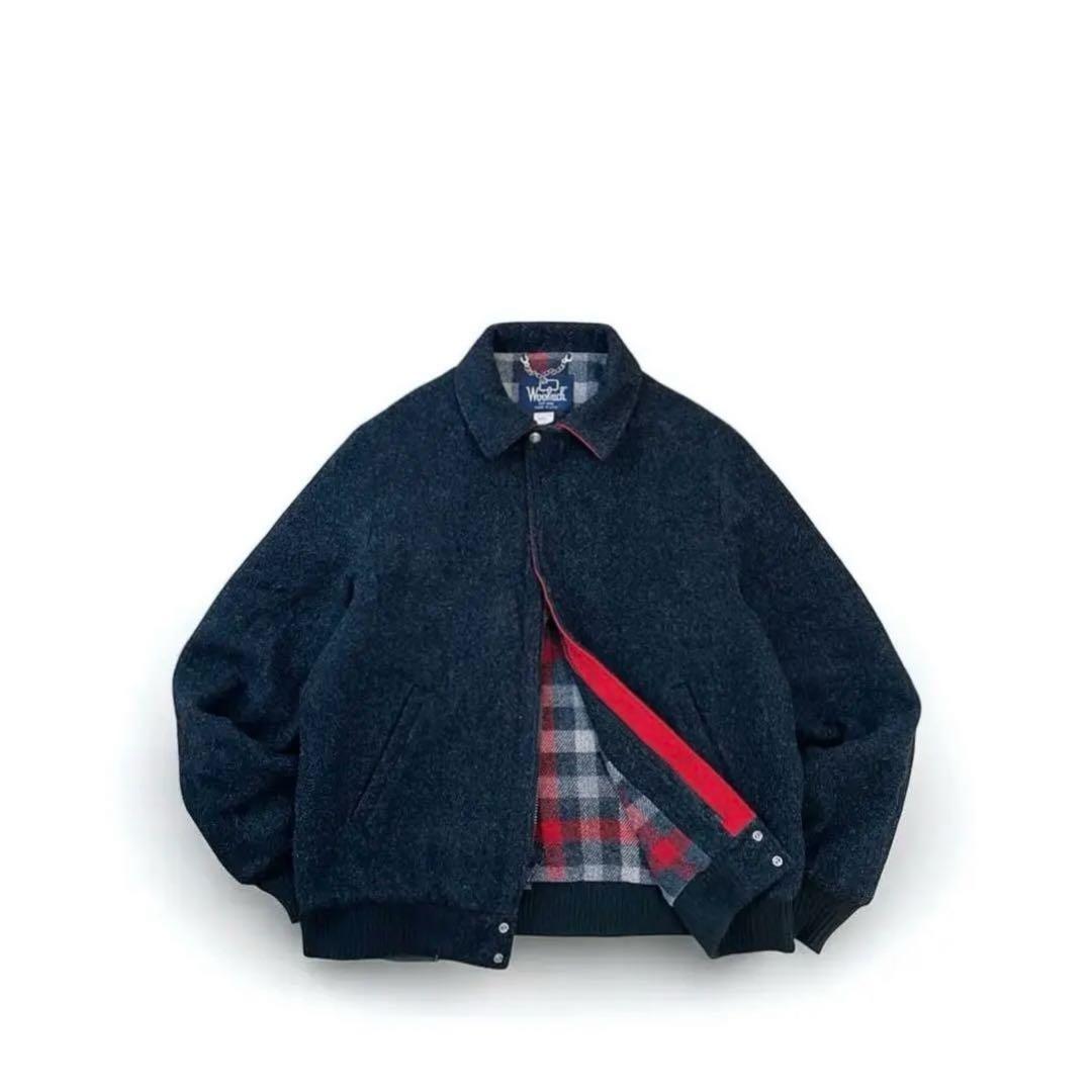 80s woolrich ウール ブルゾン ジャケット USA製