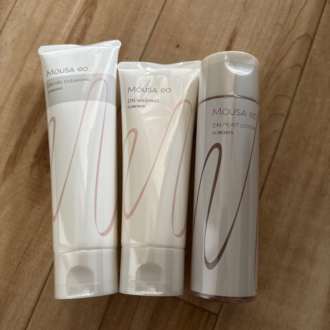 フォーデイズ　ムーサイオ　基礎化粧品3点セット　クレンジング　洗顔　ローション