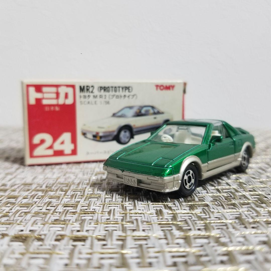 激レア】 トミカ 赤箱 No.24 トヨタ MR2 （プロトタイプ） 日本製