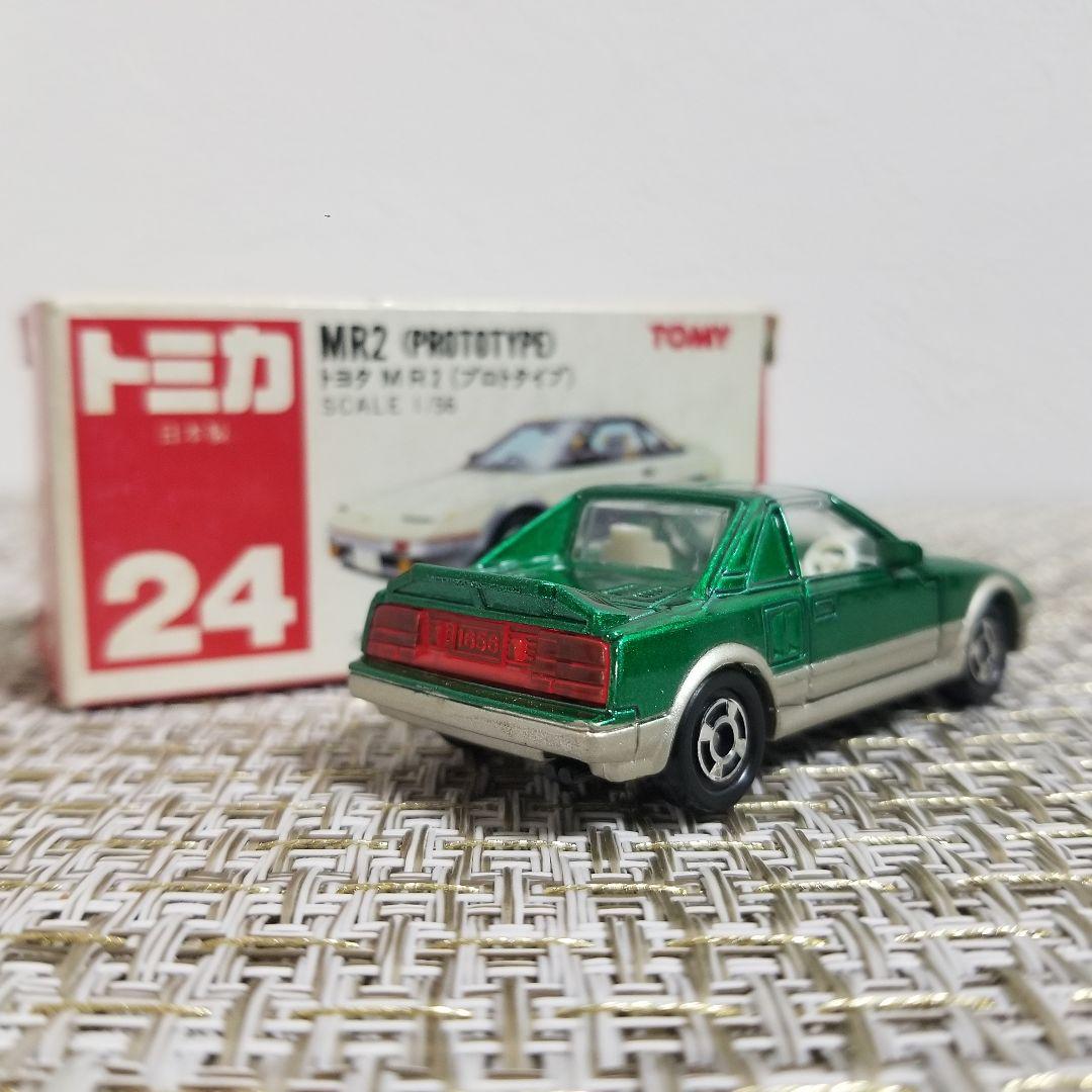 激レア】 トミカ 赤箱 No.24 トヨタ MR2 （プロトタイプ） 日本製