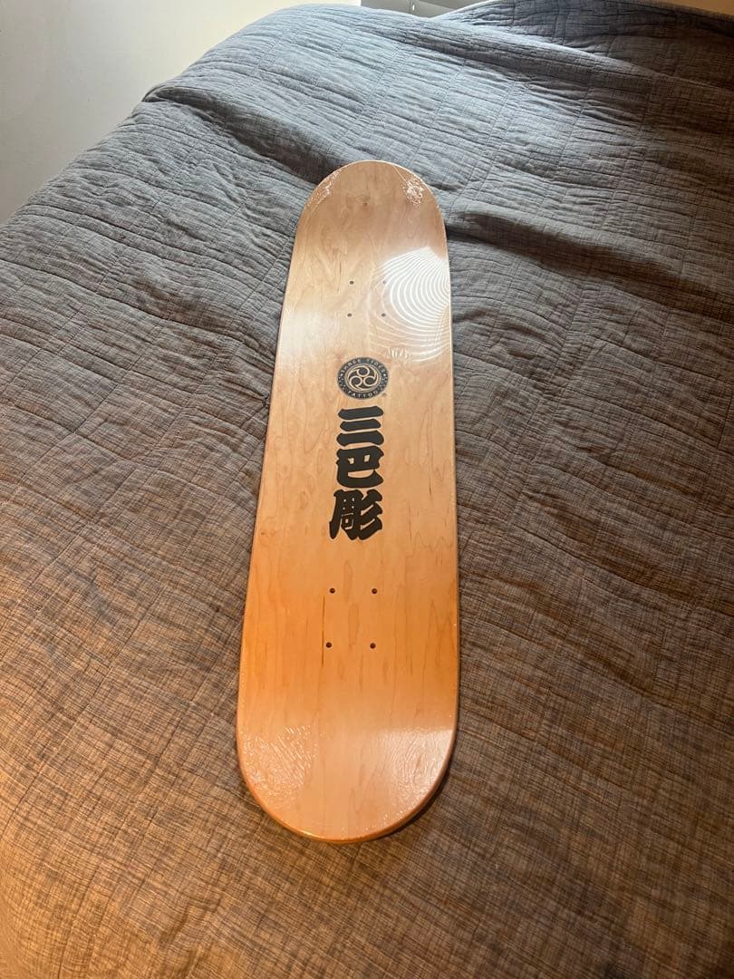 スリータイズタトゥースケボーデッキ threetides tattoo deck - メルカリ