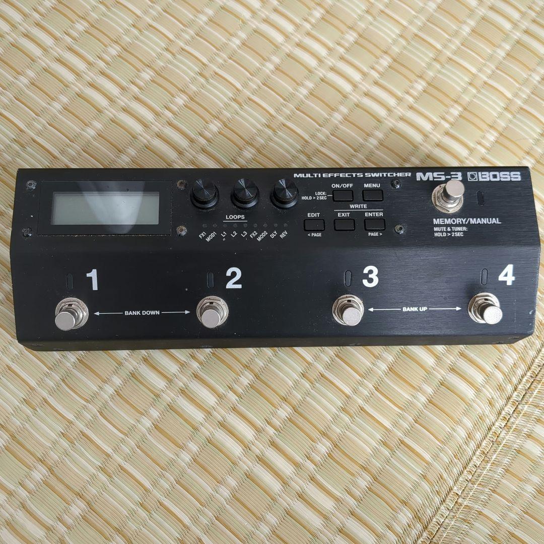BOSS マルチエフェクトスイッチャー　MS-3 BOSS MS-3 Multi Effects Switcher マルチエフェクター スイッチャー
