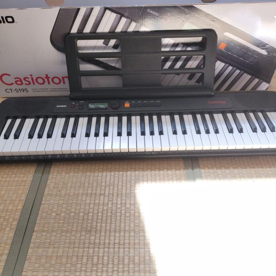 CASIO Casiotone CT-S195 24製 - メルカリ