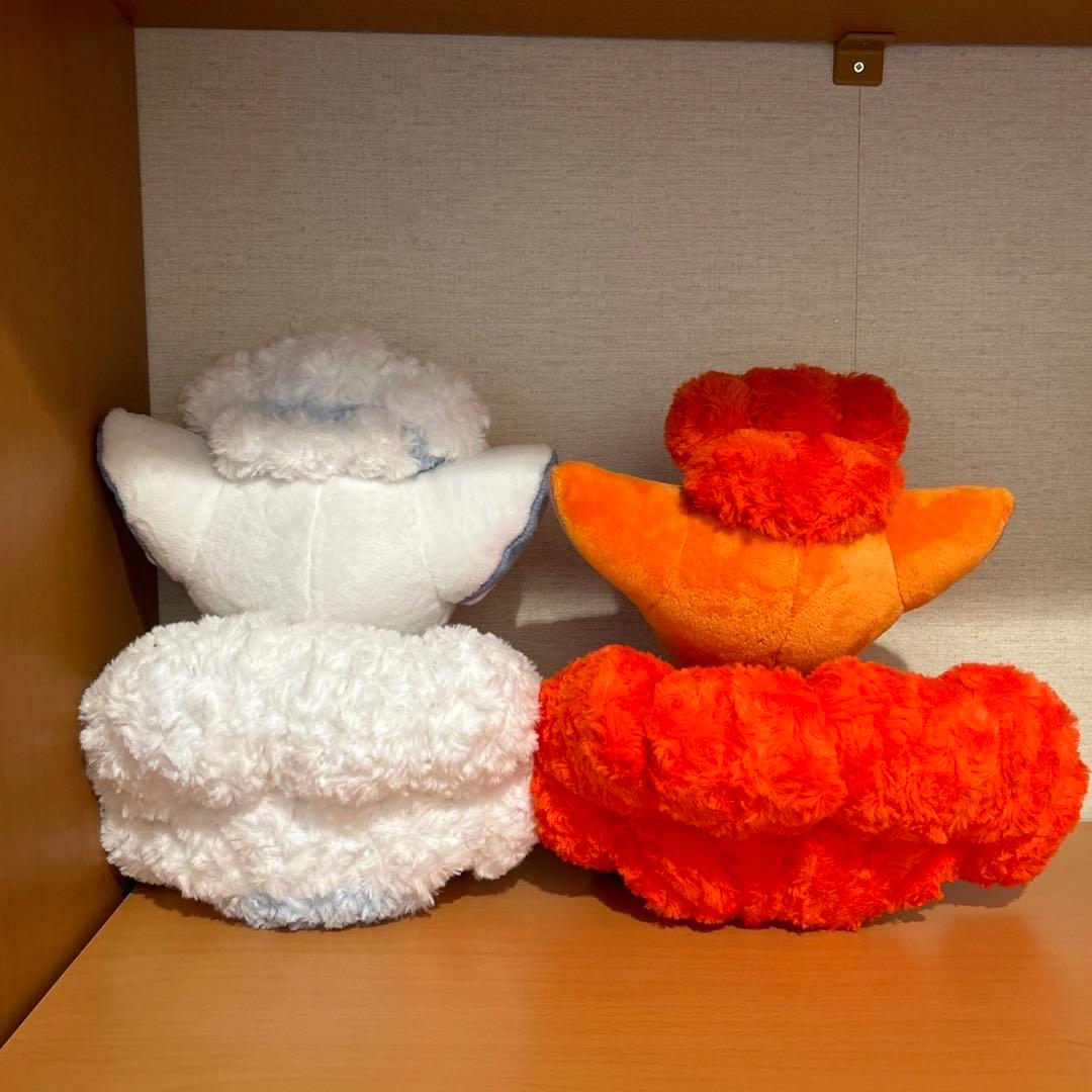 ポケモンセンター ふわふわ 抱き ぬいぐるみ ロコン アローラロコン