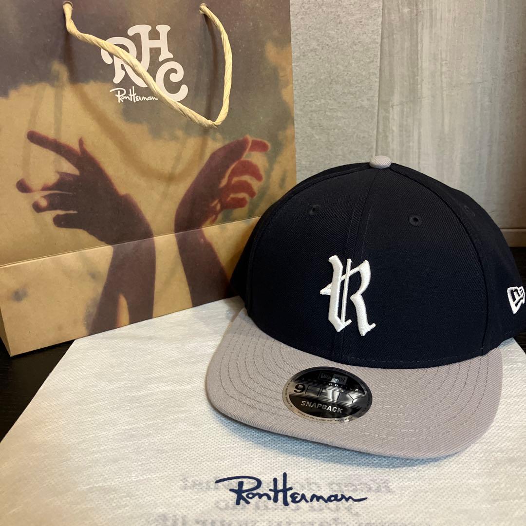 ロンハーマン　ニューエラキャップ ネイビー/グレー 楽天市場】ロンハーマン ニューエラ キャップ（カラーネイビー）の通販