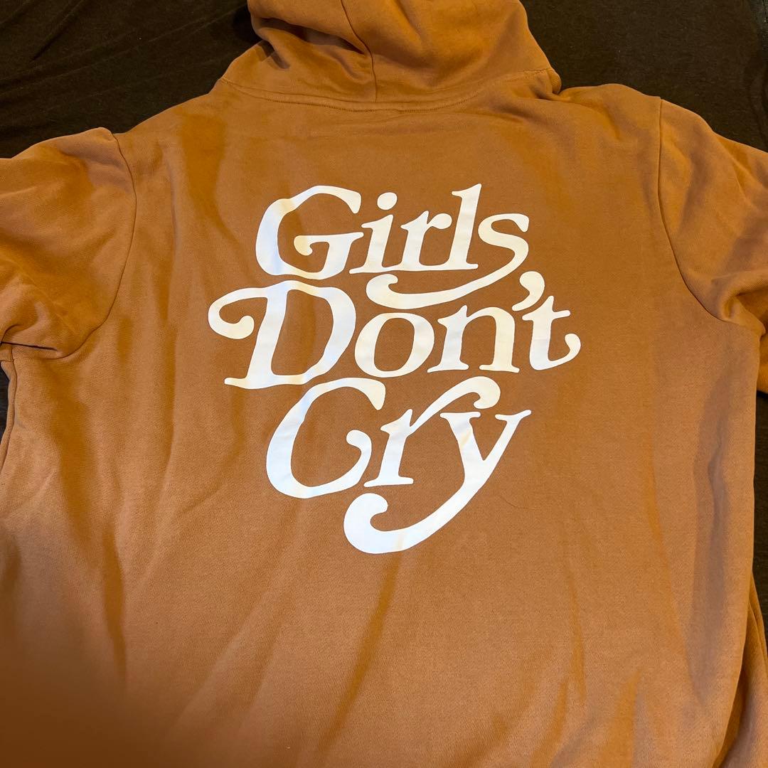 Girls Don't Cry ブラウンパーカー Lサイズ 値下げ交渉⭕️ - メルカリ