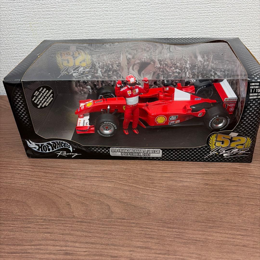 ホットウィール　ミハエルシューマッハ 52勝記念モデル