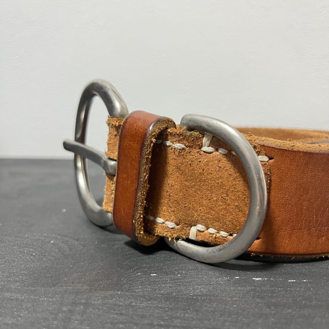 《Vintage Works》リングレザーベルト 117223