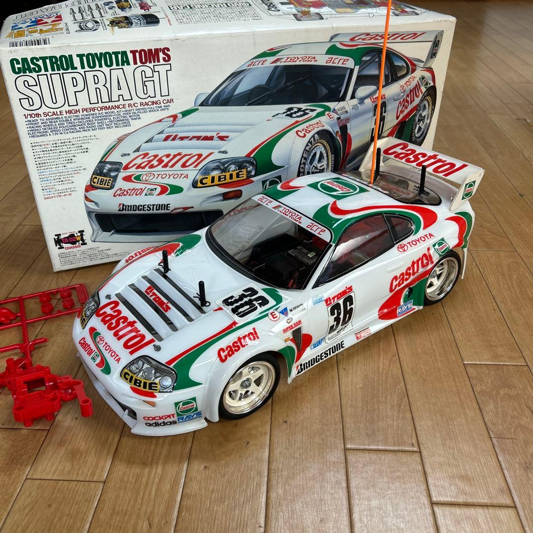 タミヤ カストロール トムス スープラGT TA02W - メルカリ
